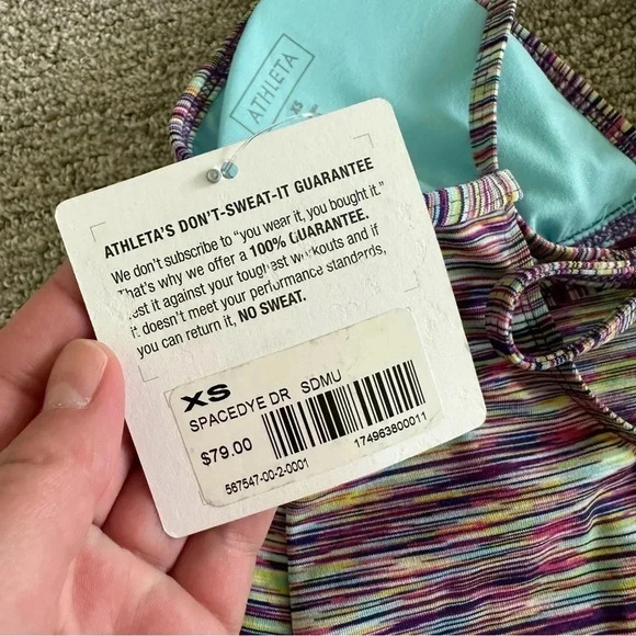 Athleta Space Dye‎ Dress Size XS - Picture 5 of 7